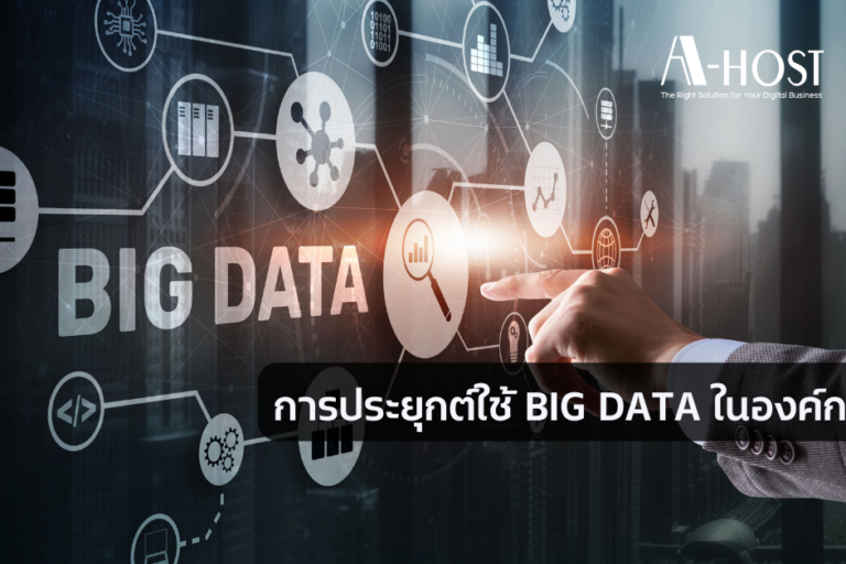 การประยุกต์ใช้ BIG DATA ในองค์กร
