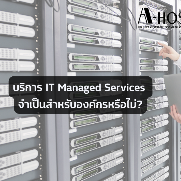 บริการ IT Managed Services จำเป็นสำหรับองค์กรหรือไม่
