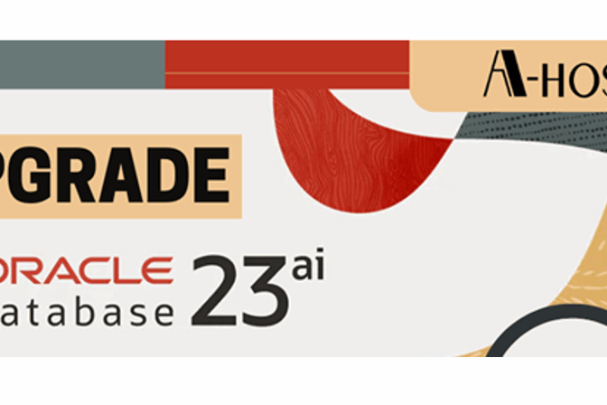 แบนเนอร์โปรโมชันอัปเกรด Oracle Database 23ai พร้อมความสามารถ AI เพื่อเพิ่มประสิทธิภาพและความปลอดภัยของธุรกิจ