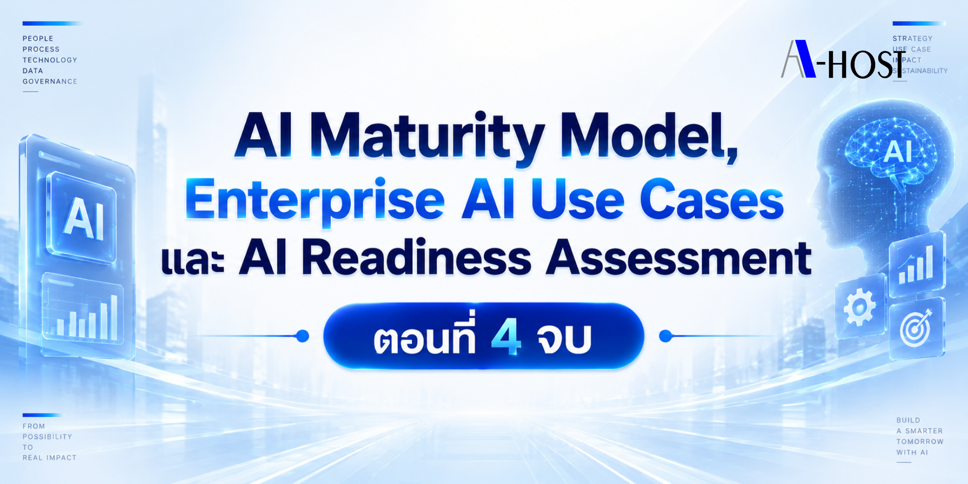AI Maturity Model,Enterprise AI Use Cases และ AI Readiness Assessment